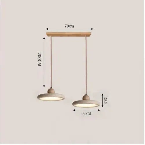 Abat-Jour Pierre <br> Napoli-Grain-Light