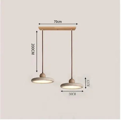 Abat-Jour Pierre <br> Napoli-Grain-Light