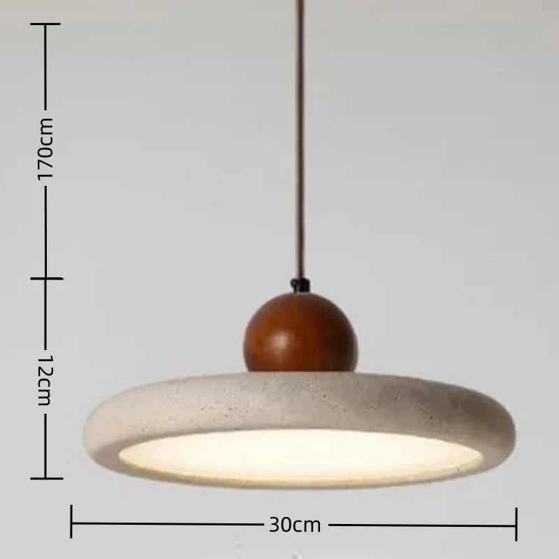 Abat-Jour Pierre <br> Napoli-Grain-Light