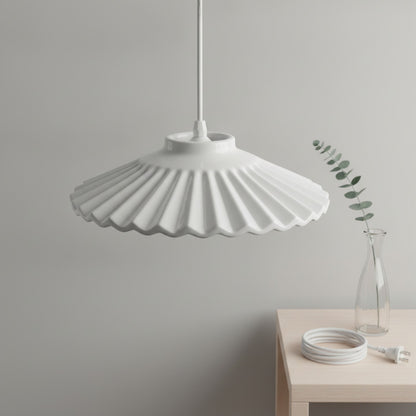 Abat-jour Sofia : Design Vintage en Céramique (Blanc, Noir, Bleu, Rose)