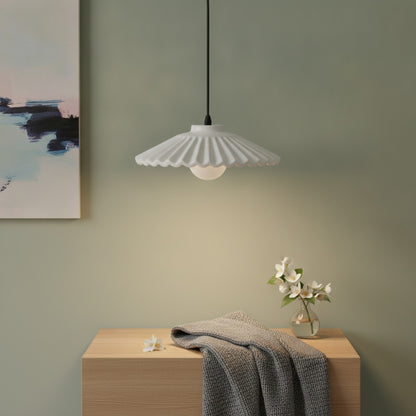 Abat-jour Sofia : Design Vintage en Céramique (Blanc, Noir, Bleu, Rose)