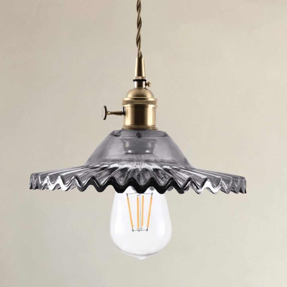 Abat-Jour Verre <br> Stockholm-Grain-Light