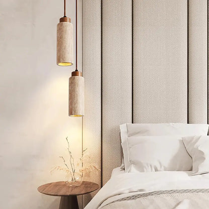 Abat-Jour Suspension Pierre <br> Kosi-Grain-Light
