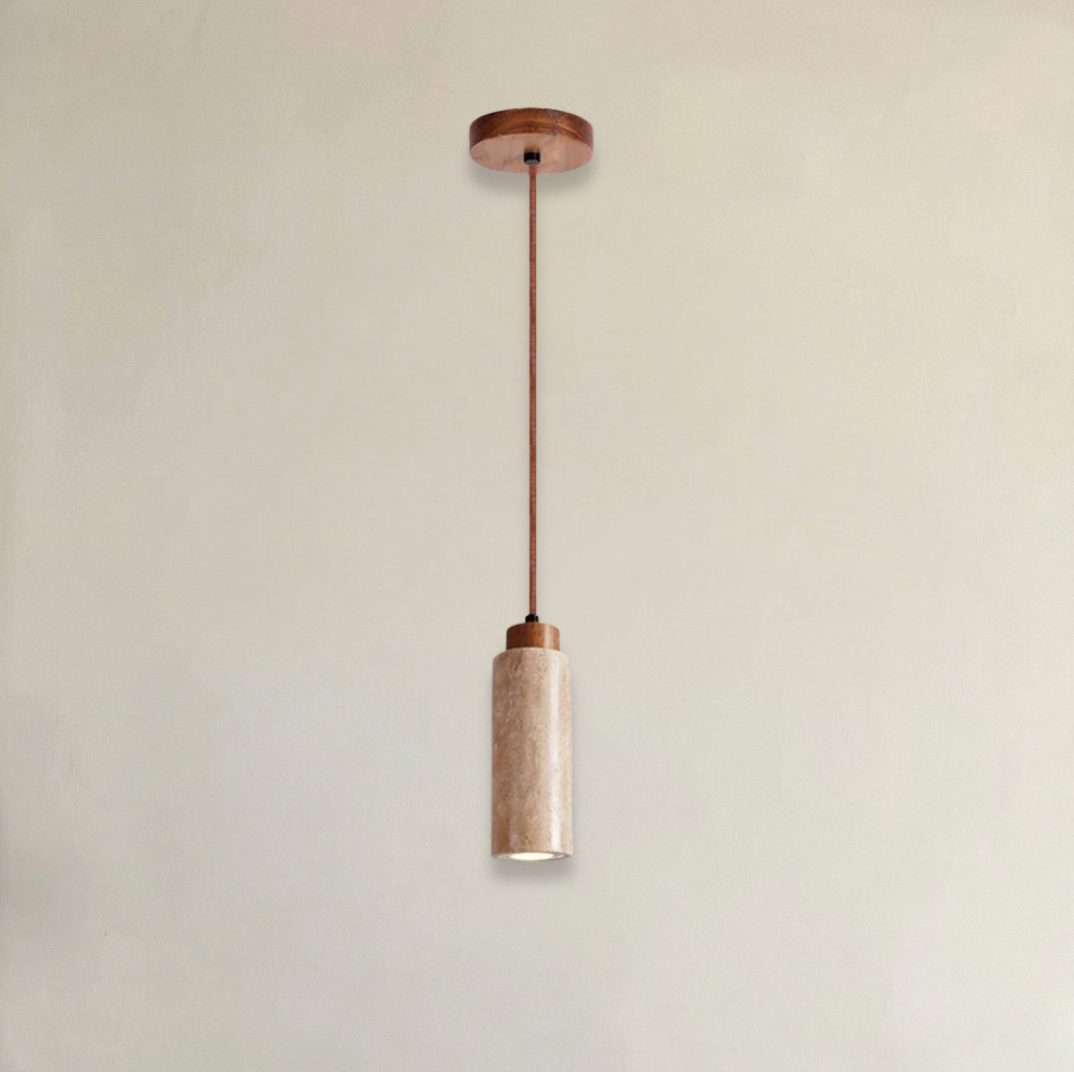 Abat-Jour Suspension Pierre <br> Kosi-Grain-Light