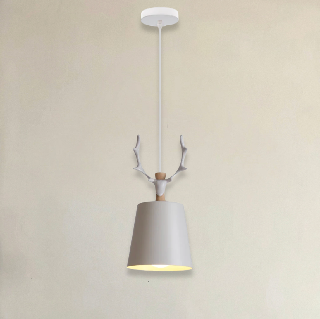 Gamme Abat-Jour Bois Blanc <br> Helsinki-Grain-Light