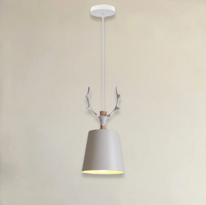 Gamme Abat-Jour Bois Blanc <br> Helsinki-Grain-Light