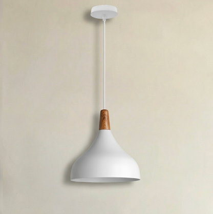 Gamme Abat-Jour Bois Blanc <br> Helsinki-Grain-Light