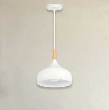 Gamme Abat-Jour Bois Blanc <br> Helsinki-Grain-Light