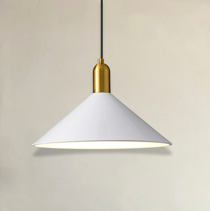 Abat Jour Helsinki Bois & Métal Blanc Scandinave
