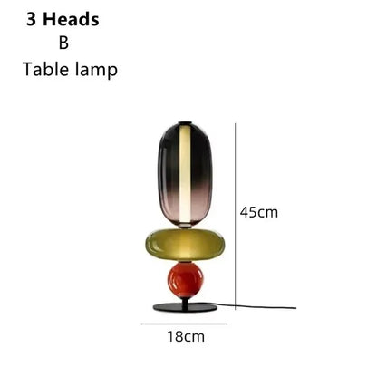 Abat-Jour Design Verre <br> Berlin-Grain-Light