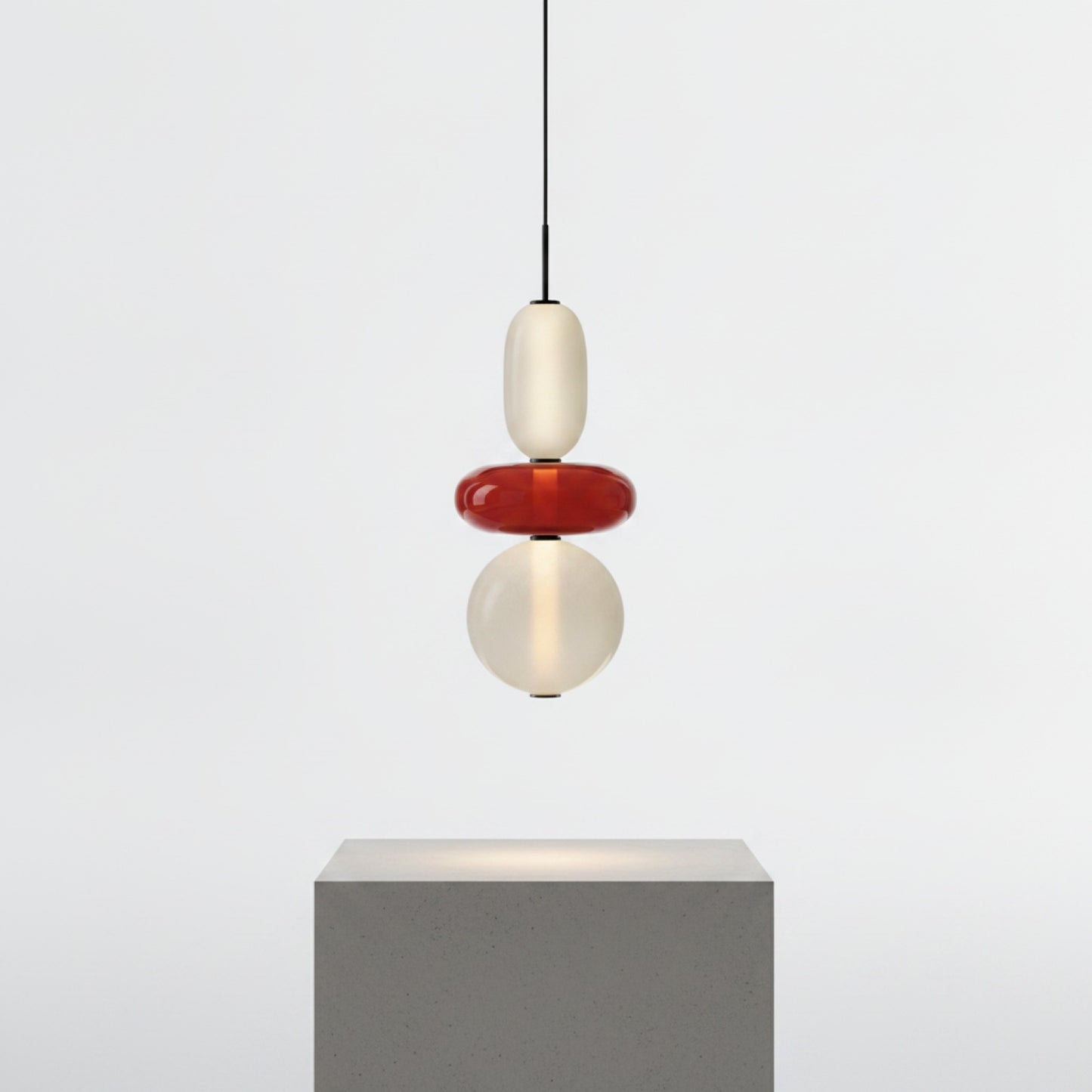 Lampe sur Pied Design Verre Berlin