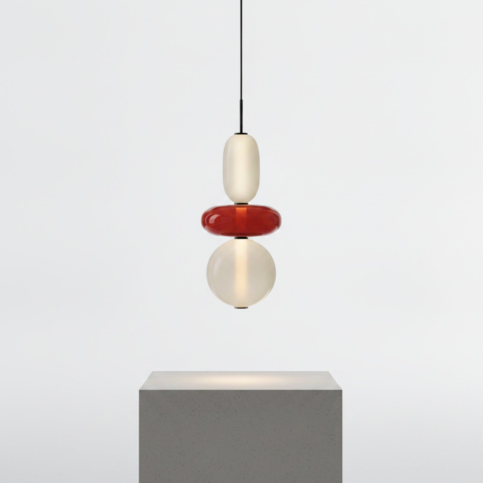 Lampe sur Pied Design Verre Berlin