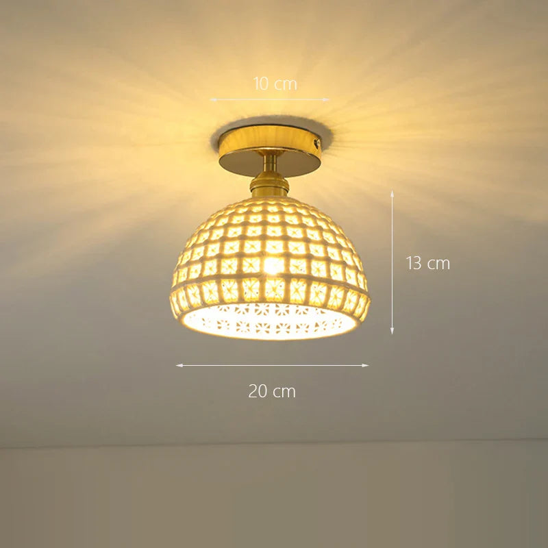 Applique Murale LED Art Déco en Verre - Luminaire Moderne pour Intérieur (Culot E27)