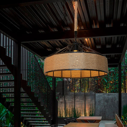 Abat-Jour Bois <br> Chiang Mai-Grain-Light