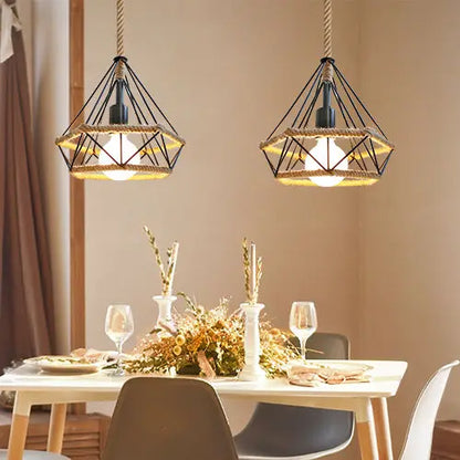 Abat-Jour Bois <br> Chiang Mai-Grain-Light
