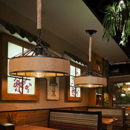 Abat-Jour Bois <br> Chiang Mai-Grain-Light