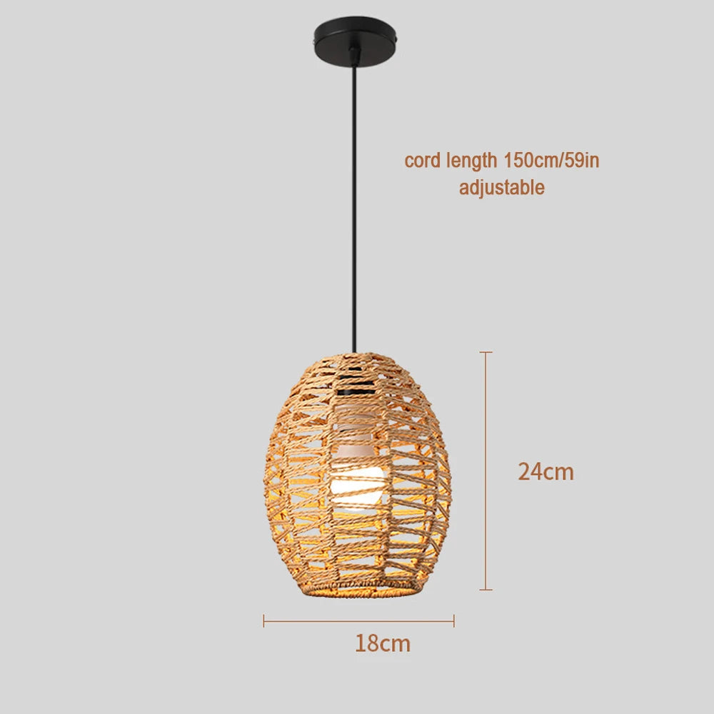 Abat-Jour Rotin <br> Puebla-Grain-Light