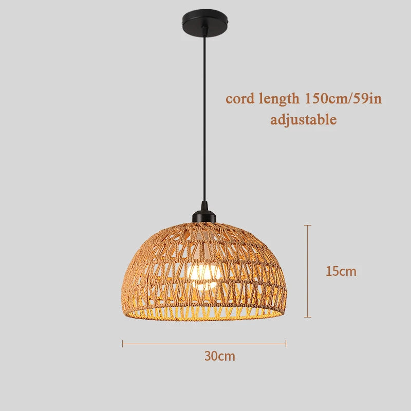 Abat-Jour Rotin <br> Puebla-Grain-Light