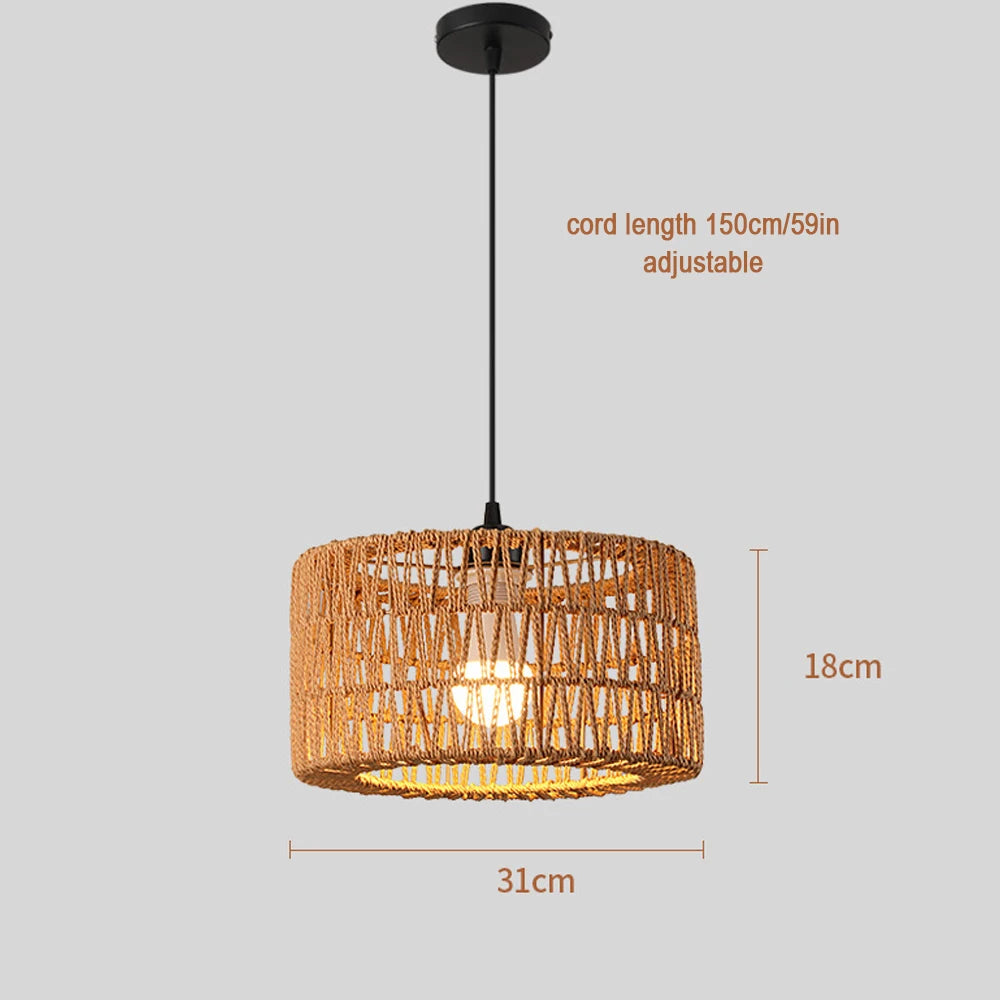Abat-Jour Rotin <br> Puebla-Grain-Light
