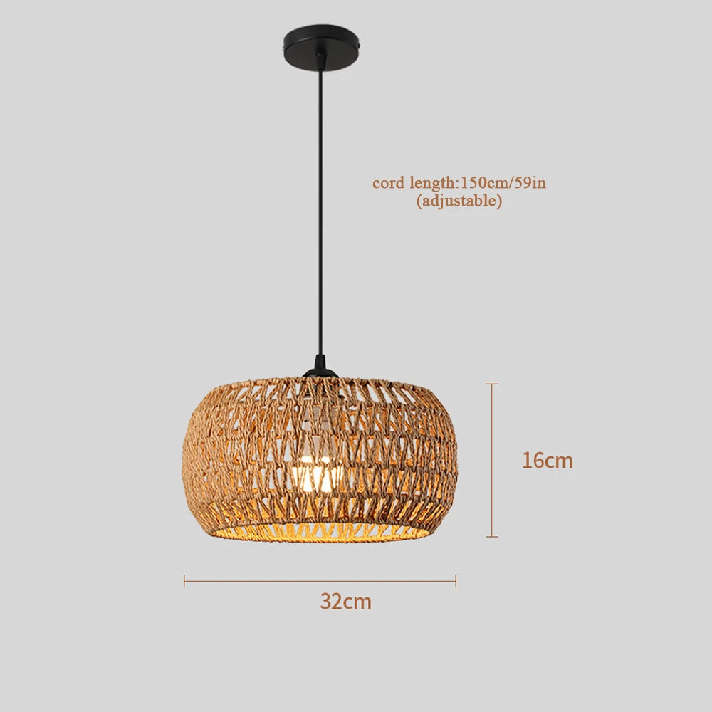 Abat-Jour Rotin <br> Puebla-Grain-Light