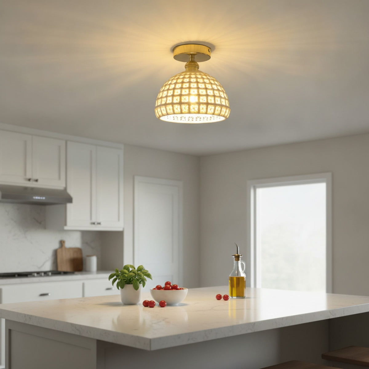 Applique Murale LED Art Déco en Verre - Luminaire Moderne pour Intérieur (Culot E27)