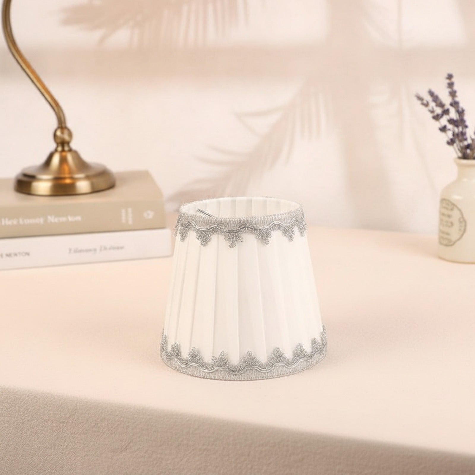 Abat-Jour Conique en Tissu Style Vintage - Blois