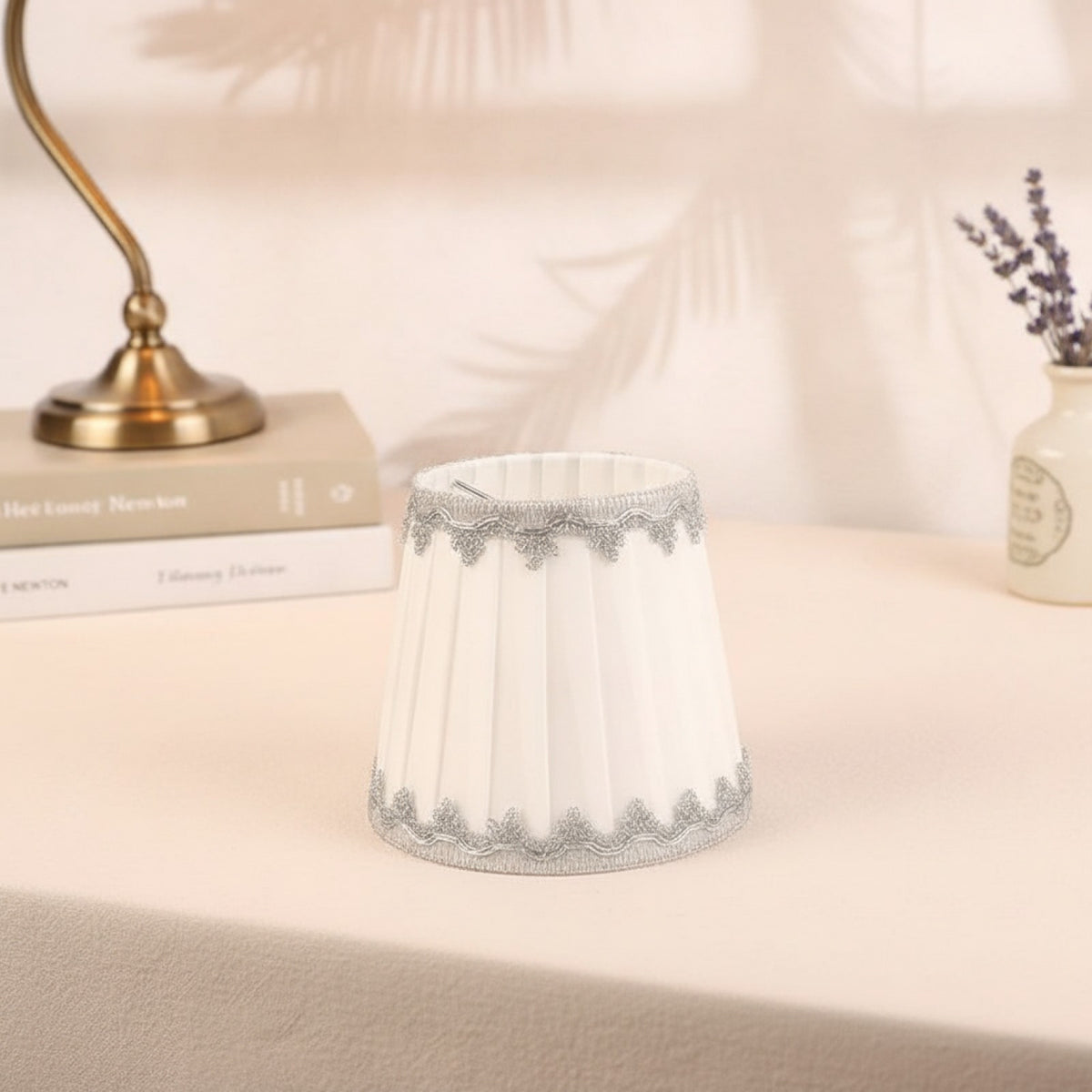 Abat-Jour Conique en Tissu Style Vintage - Blois