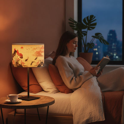 Abat Jour Cylindrique en Bambou Shangai - Ambiance Naturelle et Chaleureuse