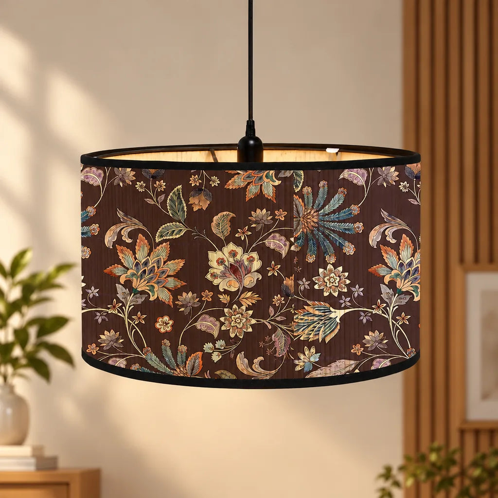 Abat Jour bambou | Purple Magnolia