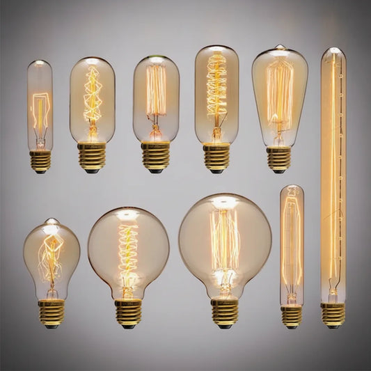 Ampoule Edison Vintage : Lumière Rétro & Ambiance Chaleureuse