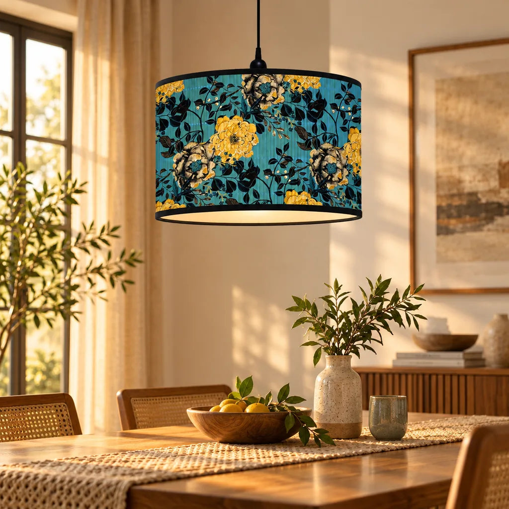 Abat Jour Bambou | Blue Flora