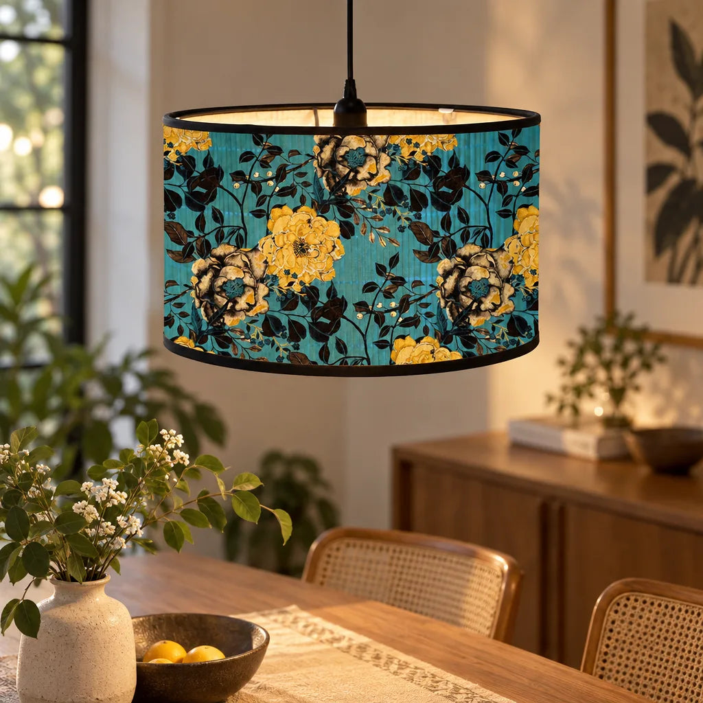 Abat Jour Bambou | Blue Flora
