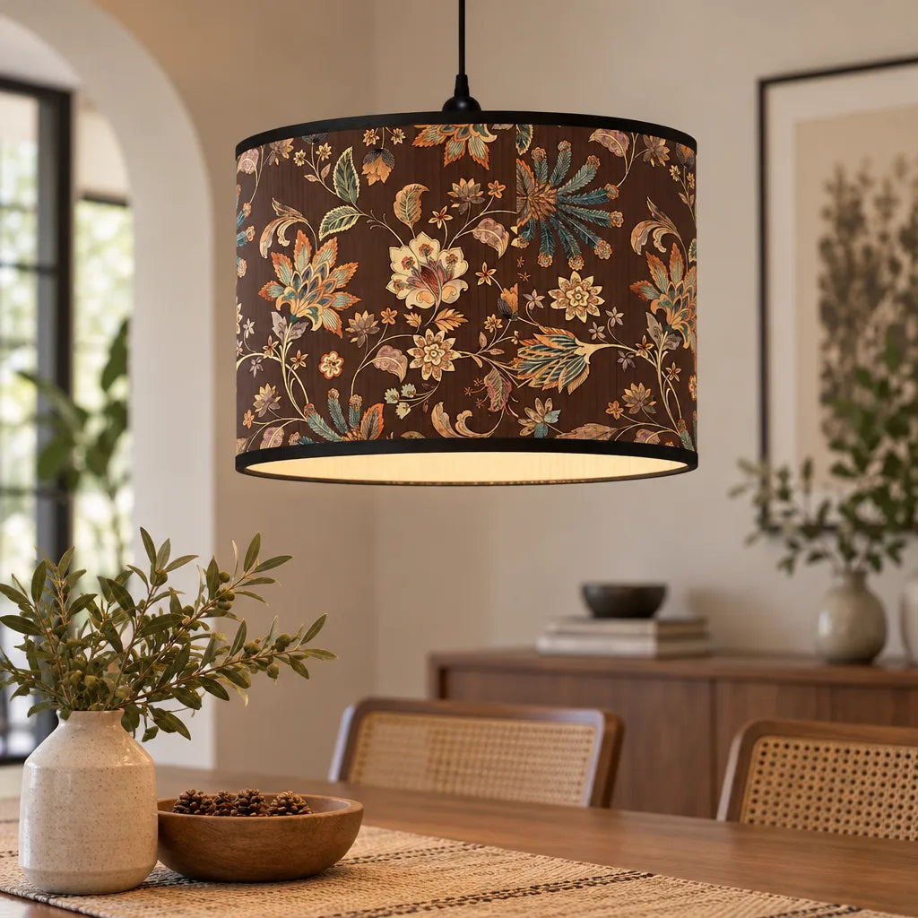 Abat Jour bambou | Purple Magnolia