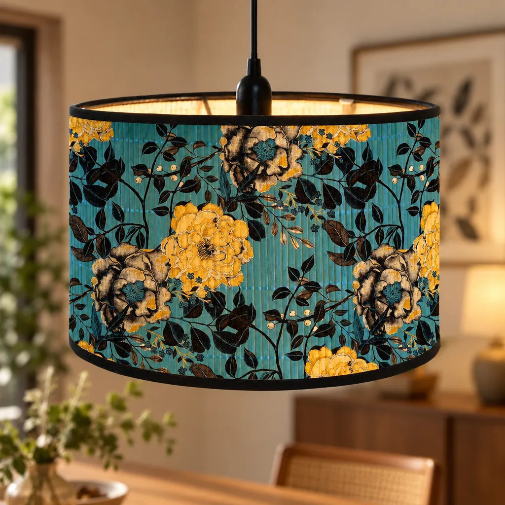 Abat Jour Bambou | Blue Flora