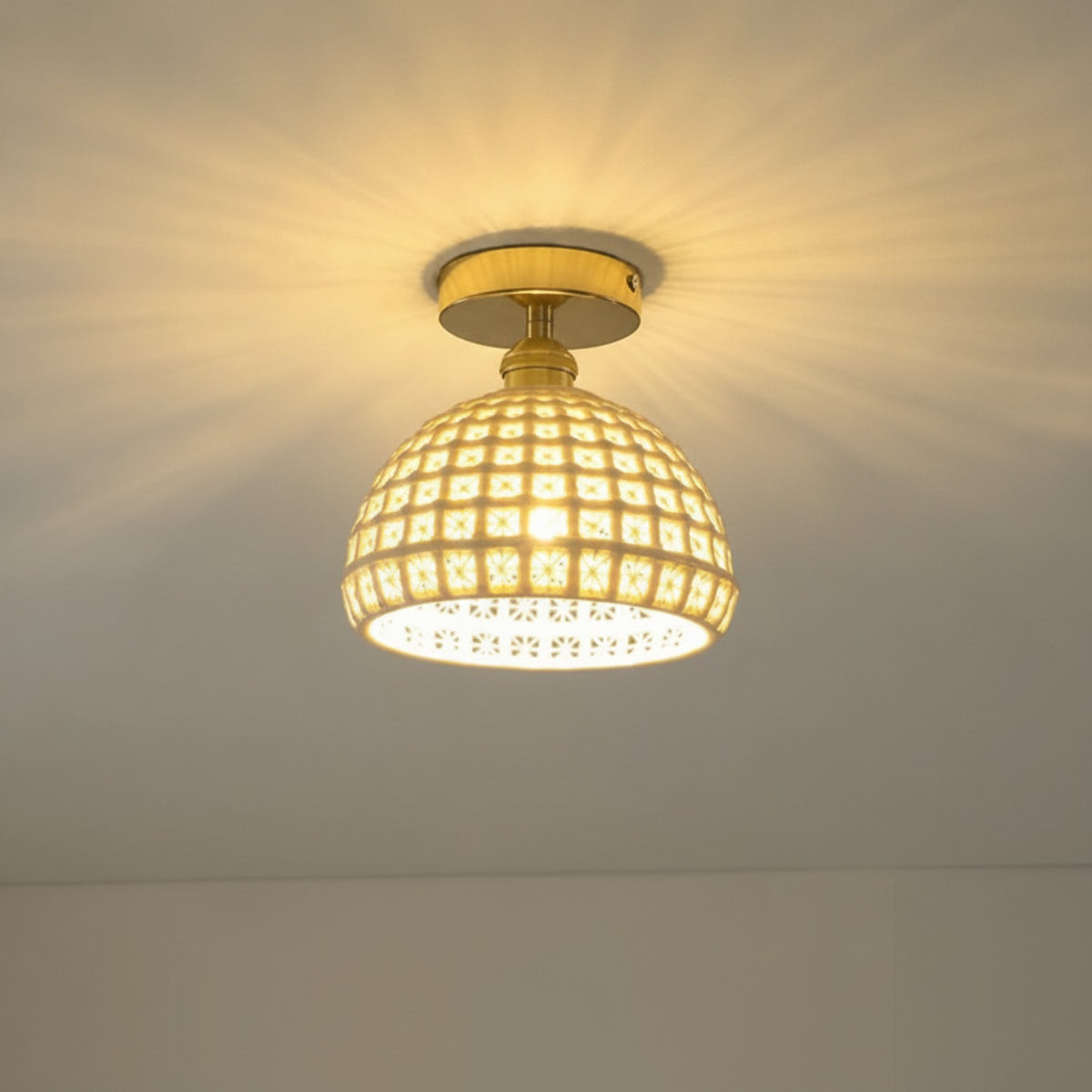 Applique Murale LED Art Déco en Verre - Luminaire Moderne pour Intérieur (Culot E27)